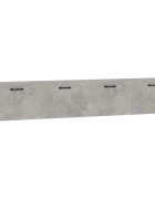 vidaXL Nástěnné skříňky 2 ks betonově šedé 100x365x35 cm kompozit