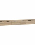 vidaXL Nástěnné skříňky 2 ks dub sonoma 102x30x20 cm kompozitní dřevo
