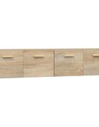 vidaXL Nástěnné skříňky 2 ks dub sonoma 80x35x365 cm kompozitní dřevo