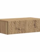 vidaXL Nástěnný boční stůl 59 x 345 x 17 cm Kompozitní dřevo