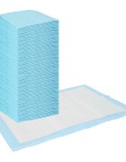 vidaXL Netkaná textilní podložka pro domácí zvířata 100 ks 45 x 33 cm