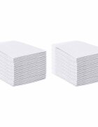 vidaXL Netkaná textilní podložka pro domácí zvířata 50 ks 45 x 33 cm
