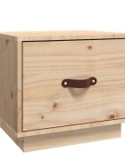 vidaXL Noční stolek 40 x 34 x 35 cm masivní borové dřevo