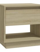 vidaXL Noční stolek dub sonoma 45 x 34 x 44 cm dřevotříska