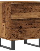 vidaXL Noční stolek old wood 40 x 35 x 50 cm kompozitní dřevo
