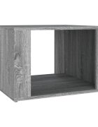 vidaXL Noční stolek šedý sonoma 57 x 55 x 36 cm kompozitní dřevo