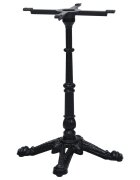 vidaXL Noha bistro stolu černá 52 x 52 x 72 cm litinová