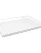vidaXL Obdélníková sprchová vanička ABS 70 x 90 cm