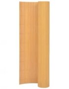 vidaXL Oboustranný zahradní plot 110 x 300 cm žlutý