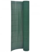 vidaXL Oboustranný zahradní plot 110 x 500 cm zelený