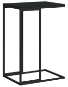 vidaXL Odkládací stolek černý 40 x 30 x 59 cm kompozitní dřevo