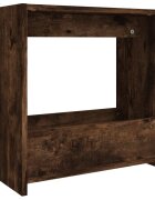 vidaXL Odkládací stolek kouřový dub 50 x 26 x 50 cm kompozitní dřevo