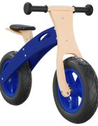 vidaXL Odrážedlo pro děti se vzduchovými pneumatikami modré