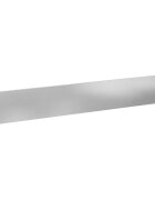 vidaXL Okraj trávníku 20 ks 100 x 15 cm Nerezová ocel Stříbrná
