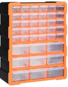 vidaXL Organizér s 39 zásuvkami 38 x 16 x 47 cm
