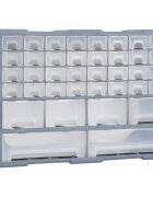vidaXL Organizér se 38 zásuvkami 52 x 16 x 375 cm