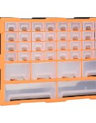 vidaXL Organizér se 38 zásuvkami 52 x 16 x 375 cm