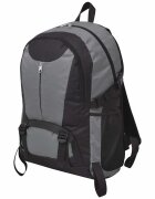 vidaXL Outdoorový batoh 40 l černý a šedý