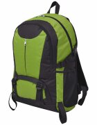 vidaXL Outdoorový batoh 40 l černý a zelený