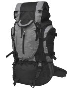 vidaXL Outdoorový batoh XXL 75 l černý a šedý