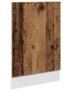 vidaXL Panel k myčce "Lyon" staré dřevo 45 x 3 x 67 cm konstrukční dřevo