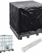 vidaXL Plachta na IBC kontejner s 8 očky 116 x 100 x 120 cm