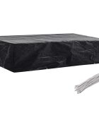 vidaXL Plachta na opalovací lehátko s 8 očky 218 x 77 x 55 cm