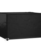 vidaXL Plachta na zahradní nábytek s 8 očky 125x125x75 cm čtvercová