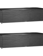 vidaXL Plachty na zahradní nábytek 2 ks 12 oček 315x160x75 cm obdélník