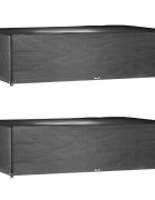 vidaXL Plachty na zahradní nábytek 2 ks 16 oček 325x205x90 cm obdélník
