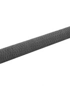 vidaXL Pletivo ke kurníku ocel s PVC povlakem 25 x 12 m šedé