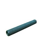vidaXL Pletivo ke kurníku s PVC vrstvou 25 x 075 m zelené
