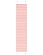 vidaXL Plisovaná roleta růžová 40x200 cm Šířka látky 394 cm Polyester