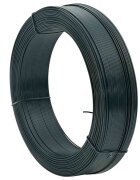 vidaXL Plotový vyvazovací drát 250 m 23/38 mm ocelový černozelený