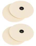 vidaXL Plstěné kotouče pro leštičku podlah 4 ks Ø 14 cm