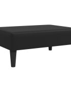 vidaXL Podnožka černá 77 x 55 x 31 cm umělá kůže
