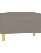 vidaXL Podnožka taupe 70x55x41 cm textil