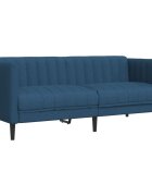 vidaXL Pohovka 2místná modrá textil