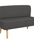 vidaXL Pohovka textil 117 x 555 x 77 cm tmavě šedá