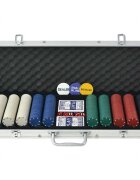 vidaXL Poker set s 500 žetony z hliníku