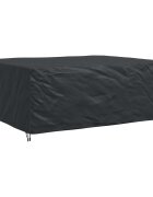 vidaXL Pokryv na nábytek Jednobarevný Černá 250 x 210 x 90 cm 210D
