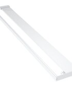 vidaXL Police na stěnu průchozí sprchy chromová 90 cm hliník