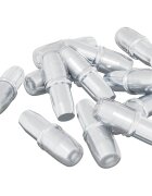 vidaXL Policejní háček 12 Stříbrná 7 x 16 mm Železo