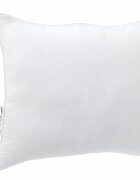 vidaXL Polštář 51 x 51 x 20 cm Polyester Bílá