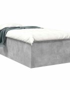 vidaXL Postel na podlaze Betonově šedá 80 x 200 cm Kompozitní dřevo