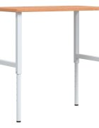 vidaXL Pracovní stůl 100 x 60 x (715–98) cm masivní buk obdélníkový