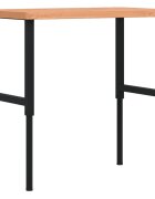 vidaXL Pracovní stůl 100 x 60 x (73–995) cm masivní buk obdélníkový