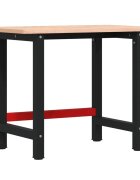 vidaXL Pracovní stůl 100x60x815 cm masivní bukové dřevo obdélníkový