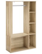 vidaXL Předsíňová šatní skříň Dub sonoma 91 x 32 x 1505 cm