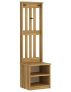 vidaXL Předsíňový strom SANDNES 45x40x1595 cm Borovicový masiv